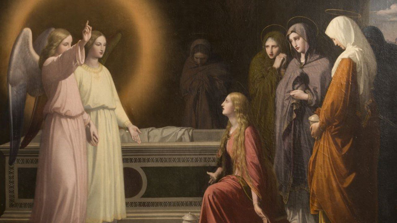 La Resurrección es anunciada por una mujer