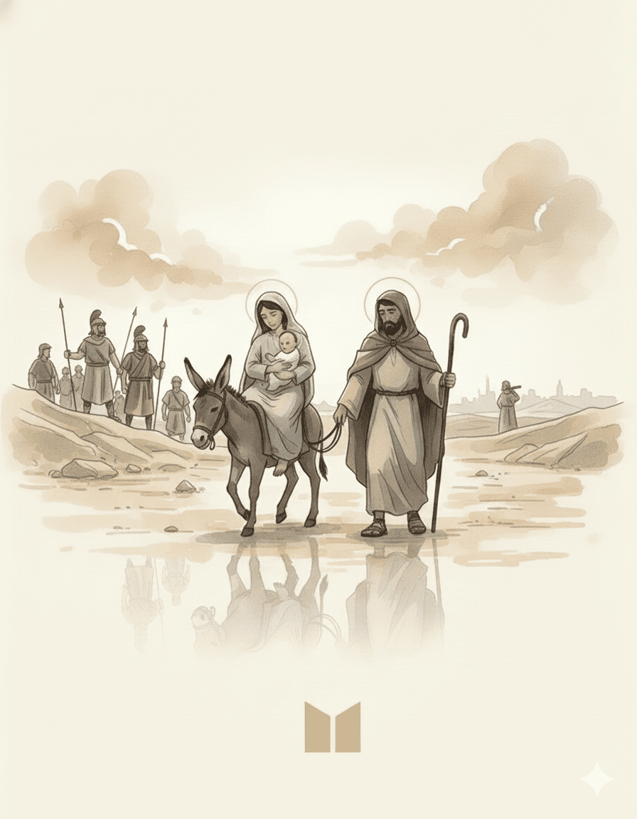 Cristo entró al mundo de la siguiente manera…